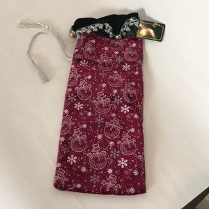 Holiday Snowman Wine/Bottle Gift Bag